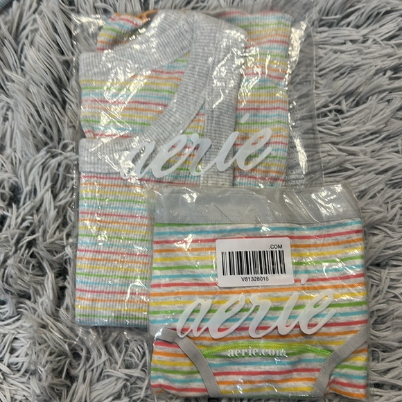 Aerie Free Spirit Ribbed Striped Tank Top NWT - Picture 11 of 11